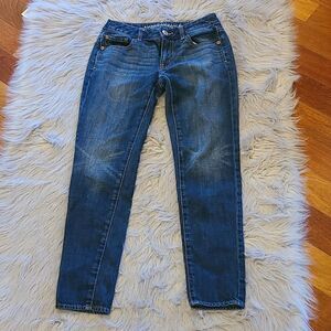 American eagle outfitters boy jean womens straight leg‎ jeans size 0